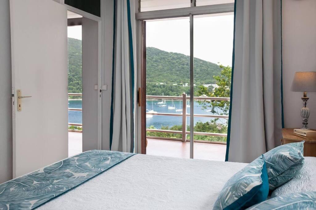 Villa "The Pretty Mermaid", Pool And Stunning Views 5 Min From Beach Deshaies Exterior photo
