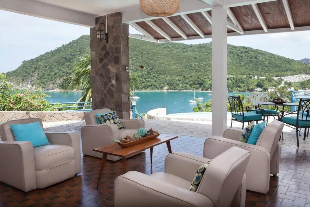 Villa "The Pretty Mermaid", Pool And Stunning Views 5 Min From Beach Deshaies Exterior photo