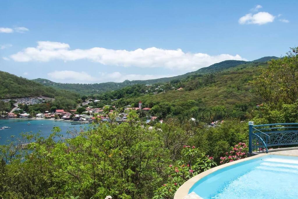 Villa "The Pretty Mermaid", Pool And Stunning Views 5 Min From Beach Deshaies Exterior photo