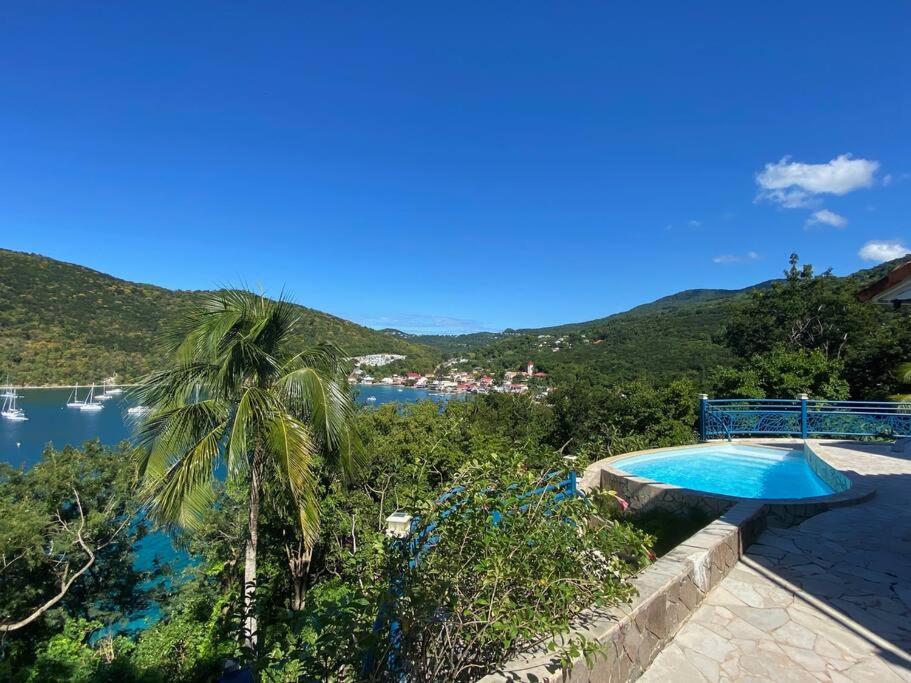 Villa "The Pretty Mermaid", Pool And Stunning Views 5 Min From Beach Deshaies Exterior photo